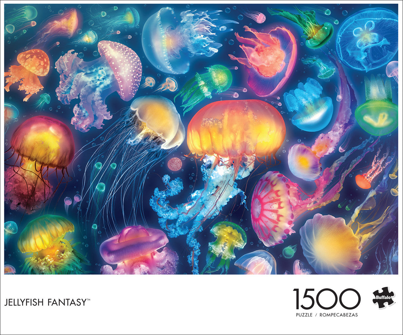 Art of Play: Jellyfish Fantasy 1500 Piece Jigsaw Puzzles