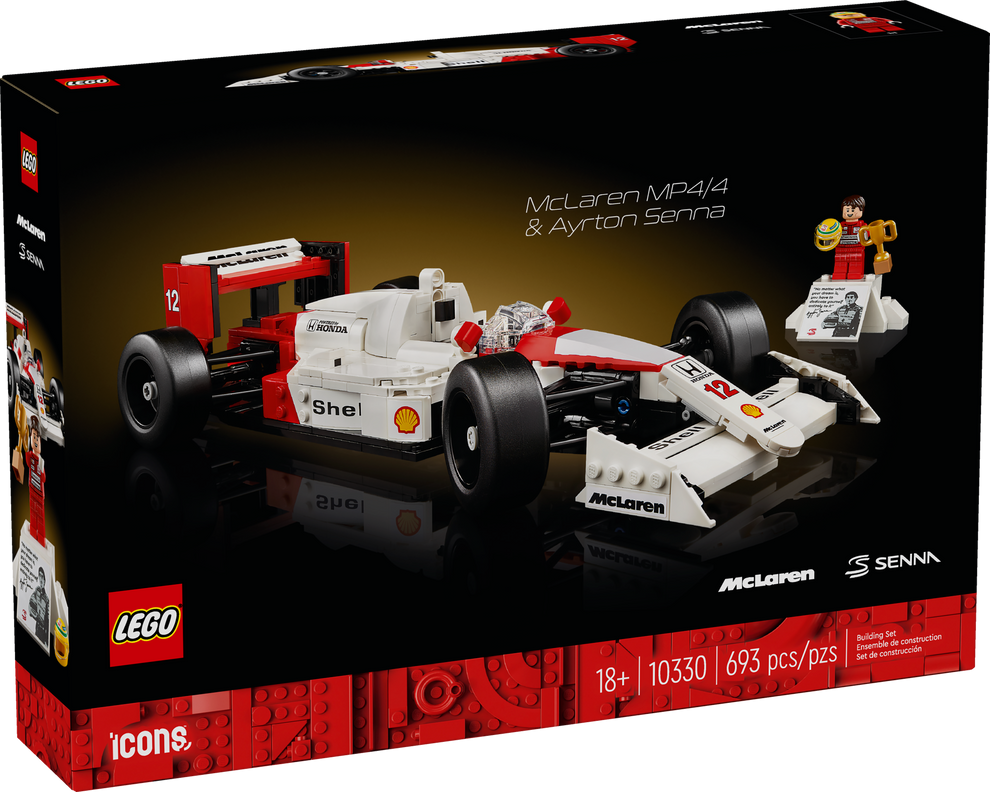 LEGO® Icons McLaren MP4/4 & Ayrton Senna 10330