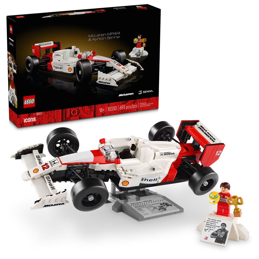 LEGO® Icons McLaren MP4/4 & Ayrton Senna 10330