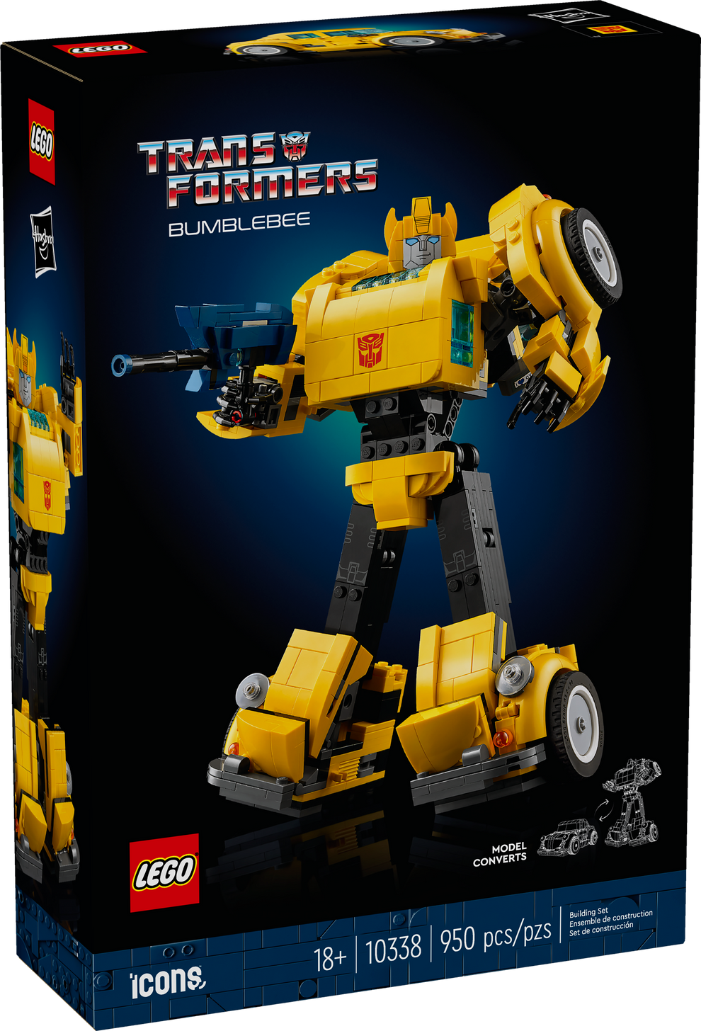 LEGO® Icons Transformers Bumblebee 10338