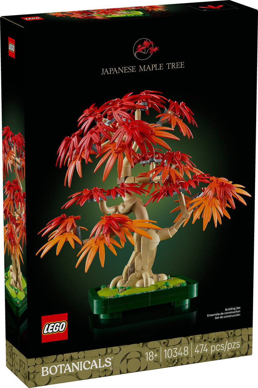 AVAILABLE NOW! LEGO® Botanicals Japanese Red Maple Bonsai Tree 10348