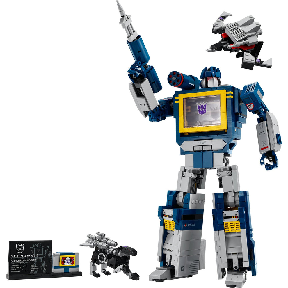 LEGO® Icons Transformers: Soundwave 10358