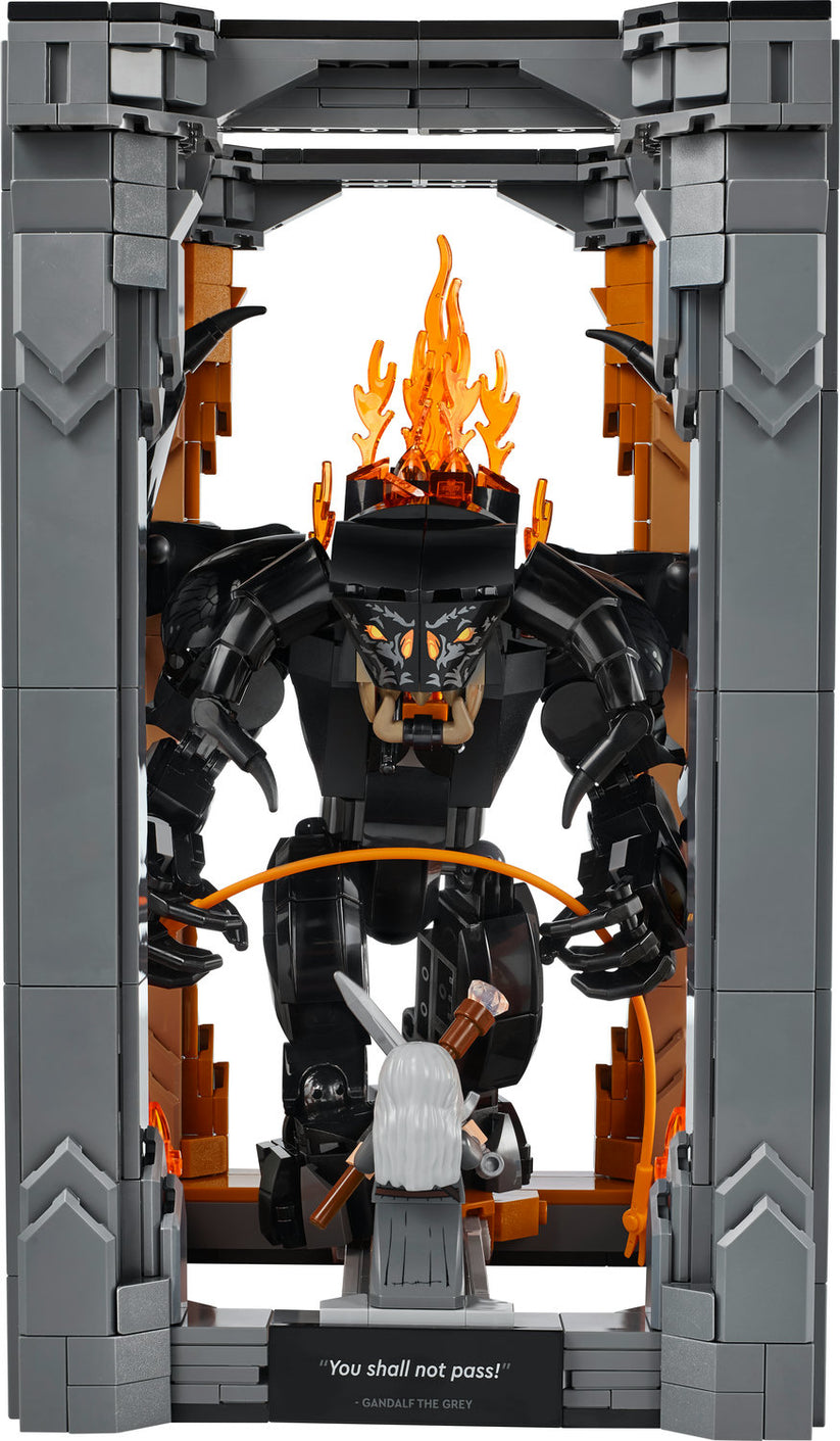 AVAILABLE NOW! LEGO® Icons The Lord of the Rings: Balrog Book Nook 10367
