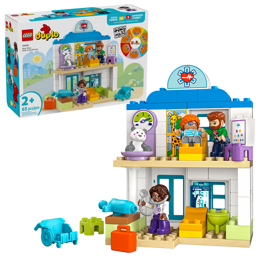 LEGO® DUPLO® Town First Time: Visit with the Doctor 10449