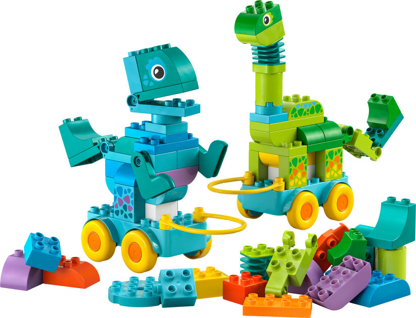 AVAILABLE NOW! LEGO® DUPLO® Town 3in1 Dinosaurs on Wheels 10451