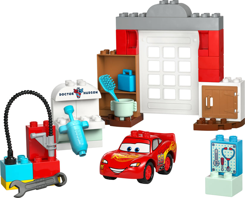 AVAILABLE NOW! LEGO® DUPLO® Disney™ McQueen's Visit to Doc's Garage 10456