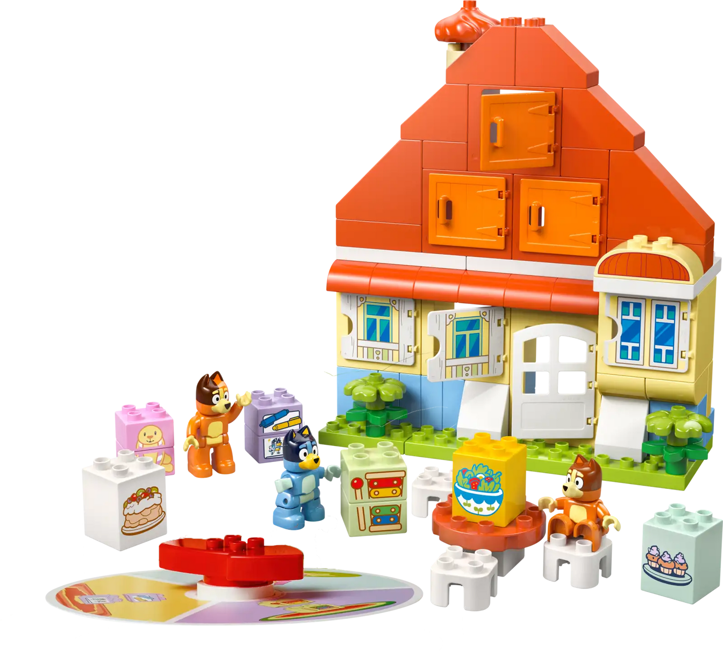 LEGO® DUPLO® Bluey's Family House with Memory Game 10459