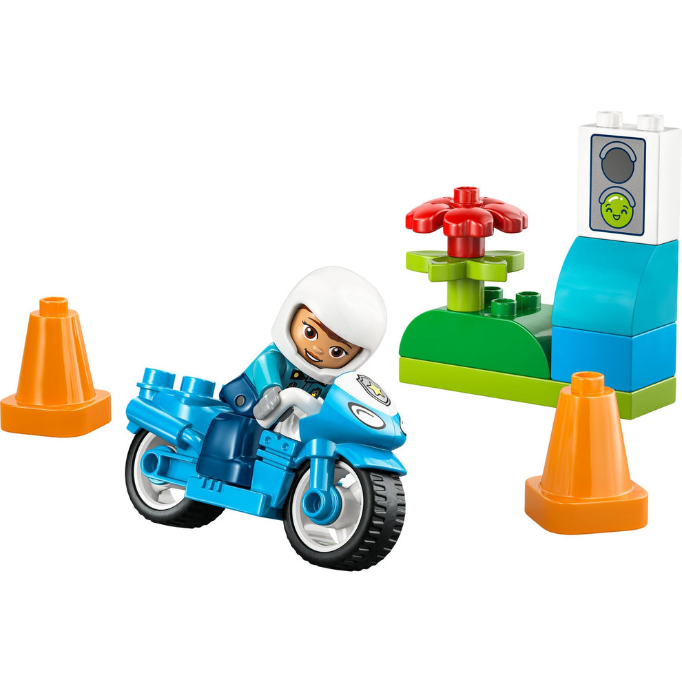 LEGO® DUPLO® Town Blue Police Motorcycle 10471