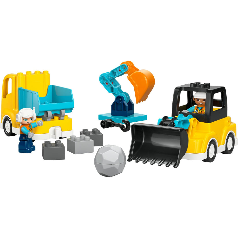 LEGO® DUPLO® Town 3 in 1 Construction Vehicles 10475