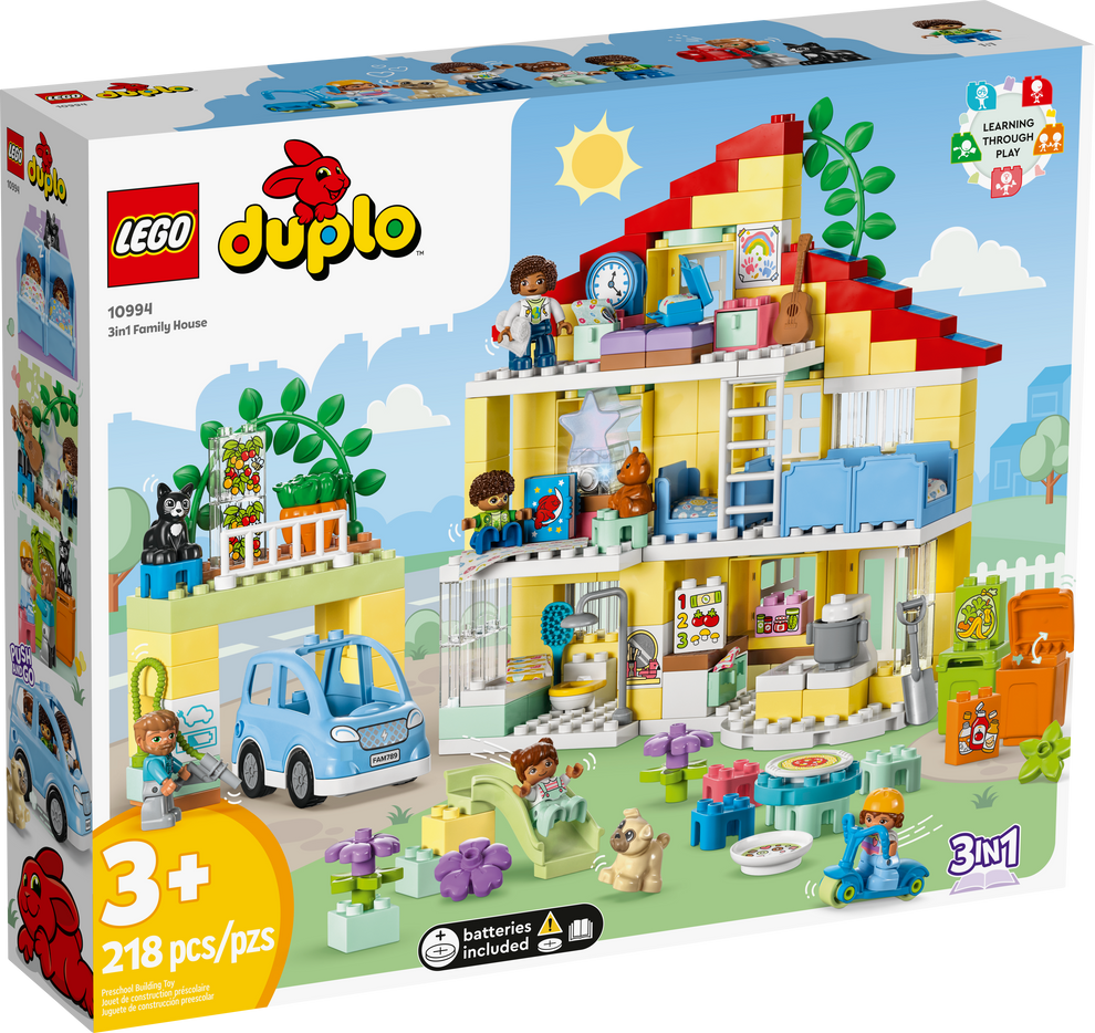 LEGO® DUPLO® Town 3in1 Family House 10994
