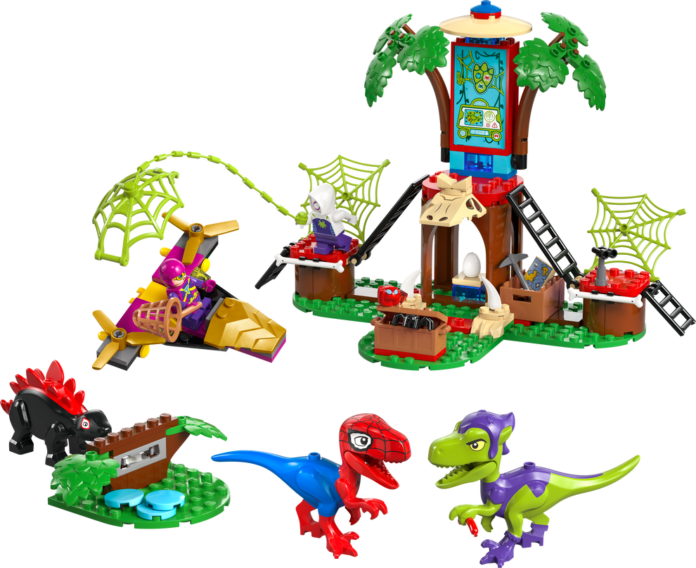 LEGO® Marvel Spidey And His Amazing Friends Spidey and Gobby’s Raptor Battle at Tree House HQ 11200