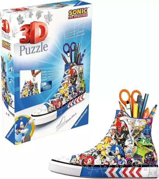 Ravensburger Sonic the Hedgehog: Sneaker 108 Piece 3D Puzzle