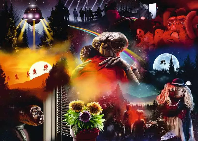 Ravensburger E.T. Extra Terrestrial 1000 Piece Puzzle