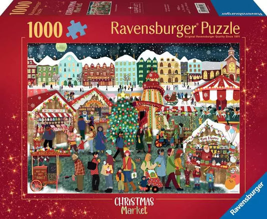 Ravensburger Jigsaw Puzzle Christmas Market - 1000 Pieces Puzzle