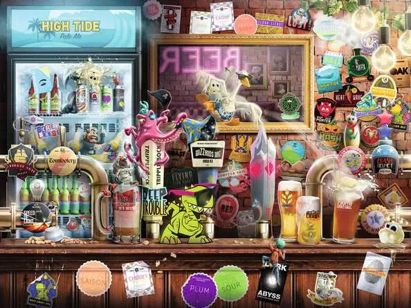 Ravensburger Craft Beer Bonanza 1500 Piece Jigsaw Puzzle
