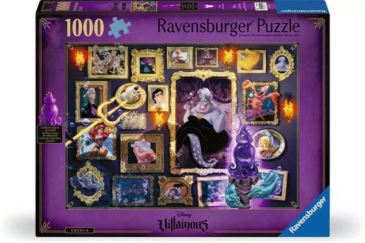 Ravensburger Disney Villainous: Ursula 1000 Piece Jigsaw Puzzle