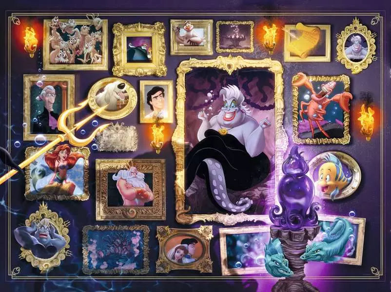 Ravensburger Disney Villainous: Ursula 1000 Piece Jigsaw Puzzle