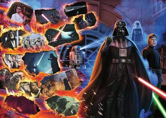 Star Wars Villainous: Darth Vader 1000 Piece Jigsaw Puzzle