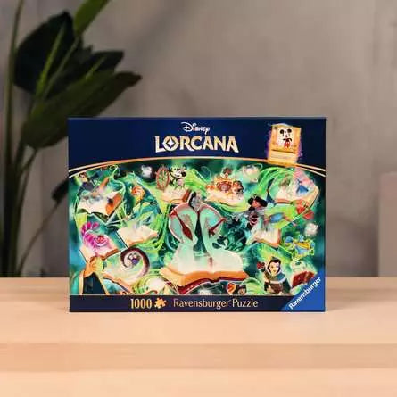 Ravensburger Jigsaw Puzzle Lorcana Glimmers of the Realm: Emerald 1000 Pc - 1000 Pieces Puzzle