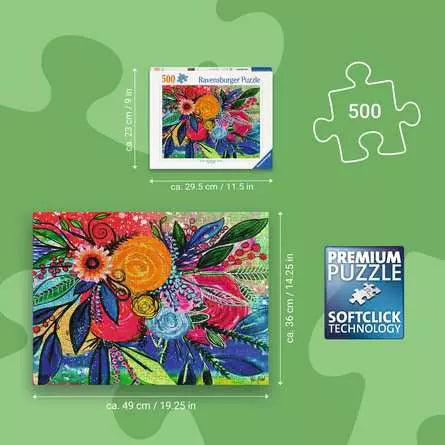 Ravensburger Color Burst 500 Piece Puzzle
