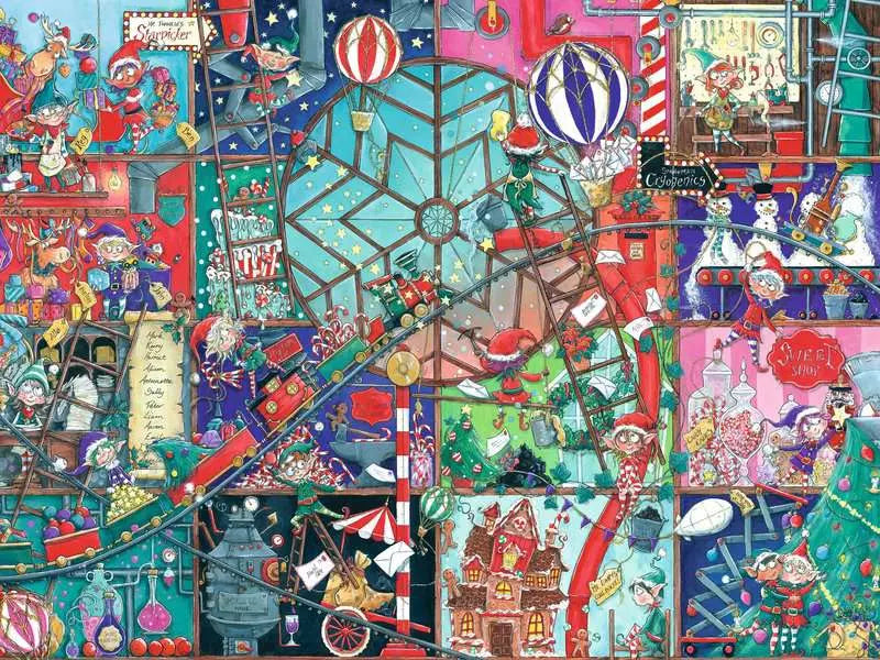 Ravensburger The Elf Factory 1500 Piece Jigsaw Puzzle