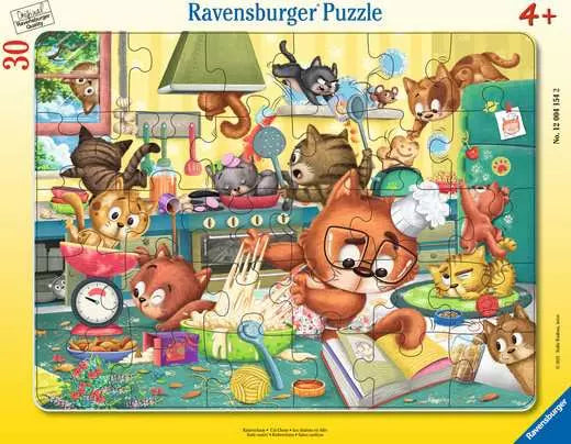 Cat Chaos 30 Piece Puzzle