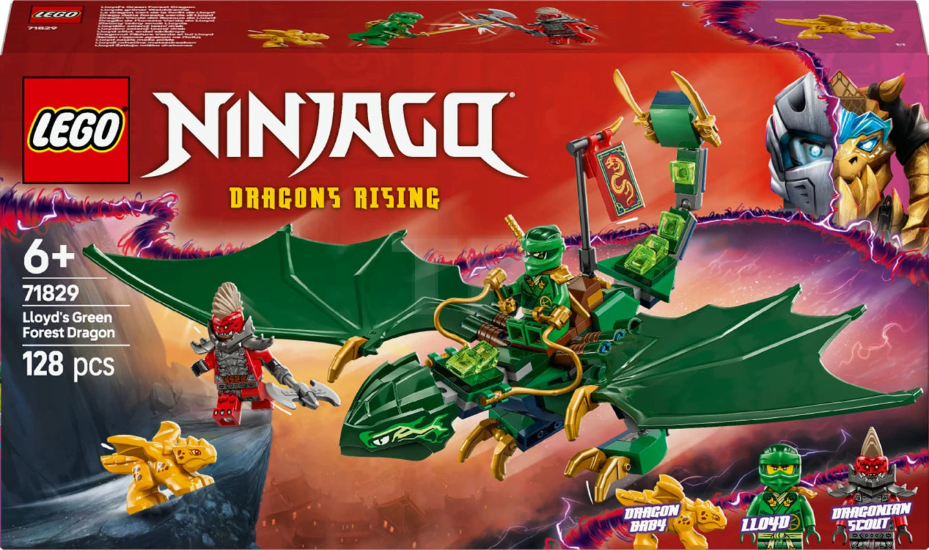 LEGO® RENTAL: NINJAGO® Lloyd's Green Forest Dragon 71829