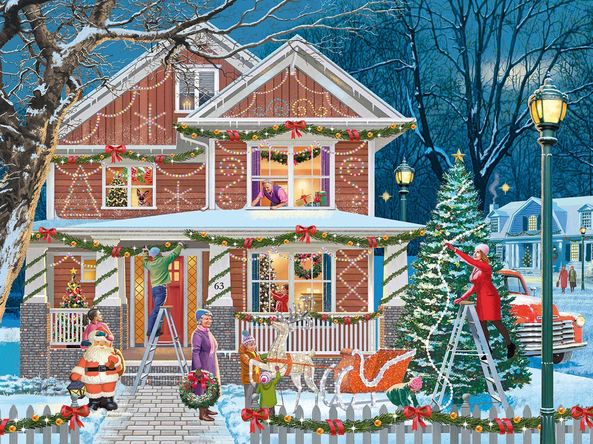 Decorating The House: 500 Piece Puzzle