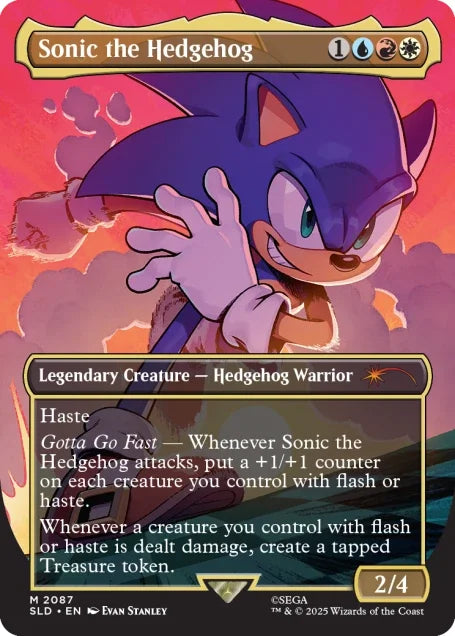 MTG Secret Lair Sonic Legends Non-Foil