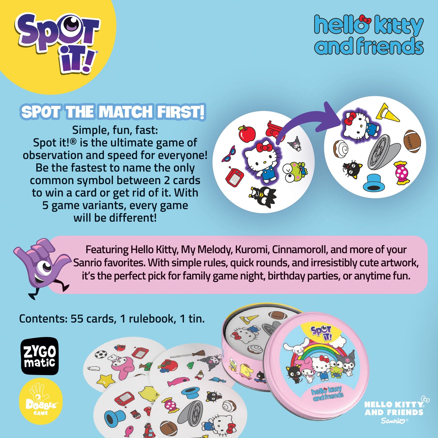 Hello Kitty & Friends Spot it™!