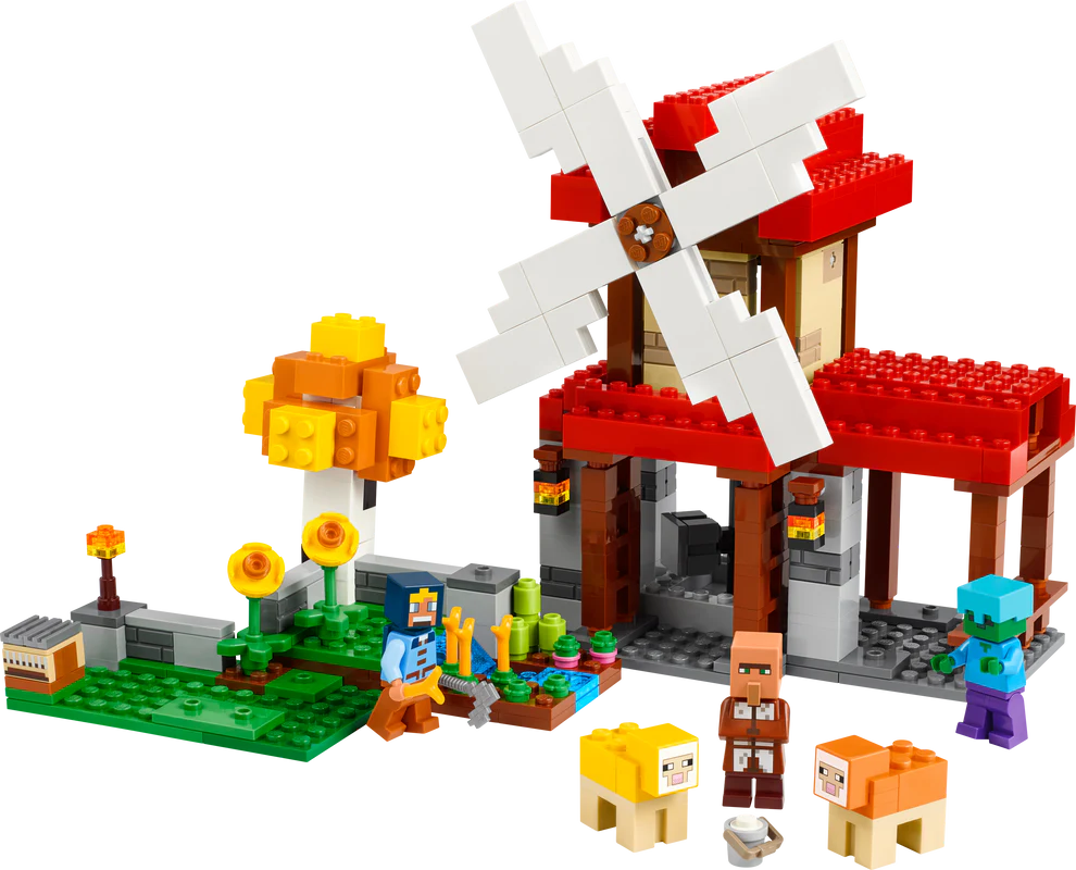 LEGO® Minecraft® The Windmill Farm 21262