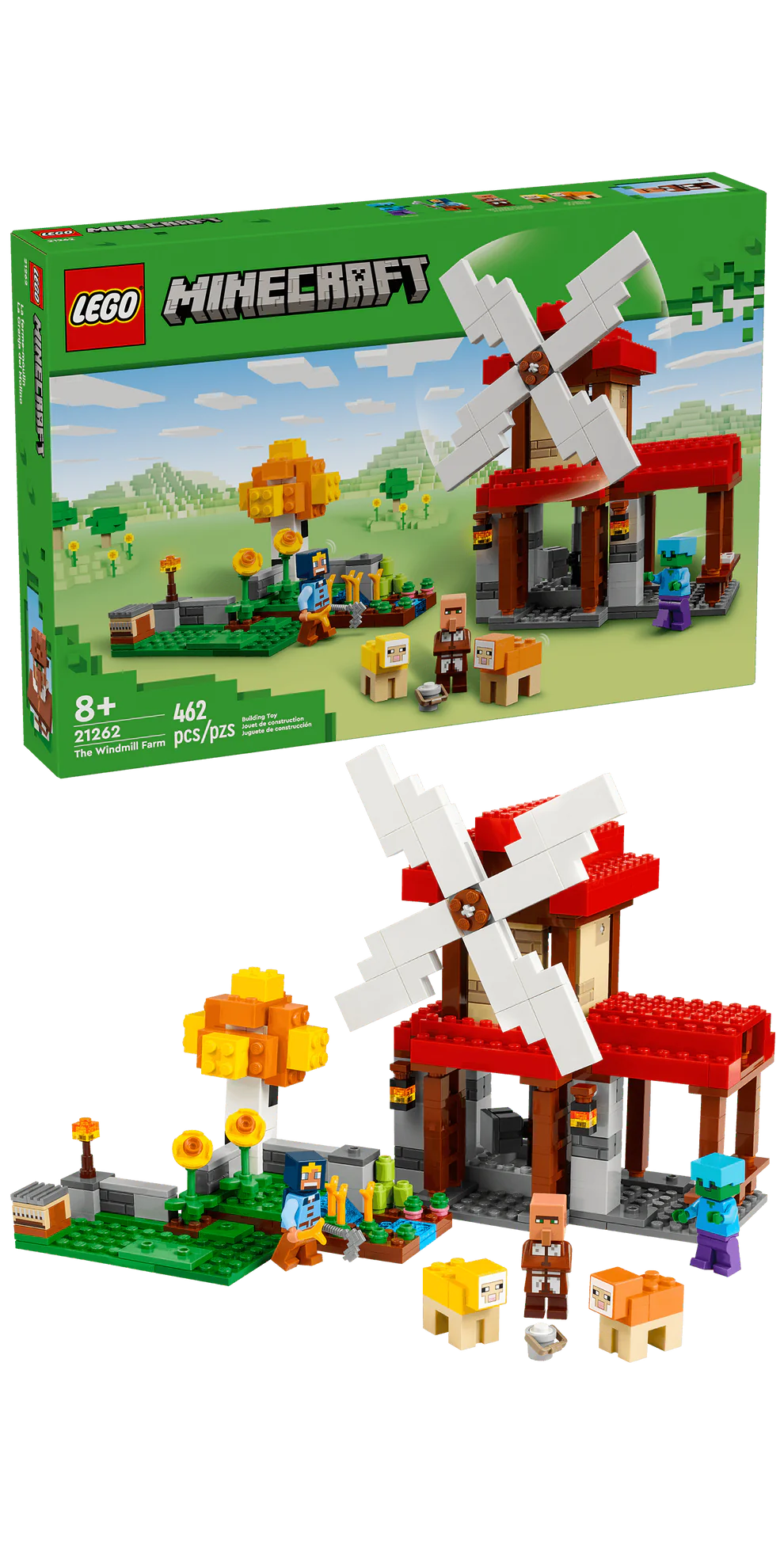 LEGO® Minecraft® The Windmill Farm 21262