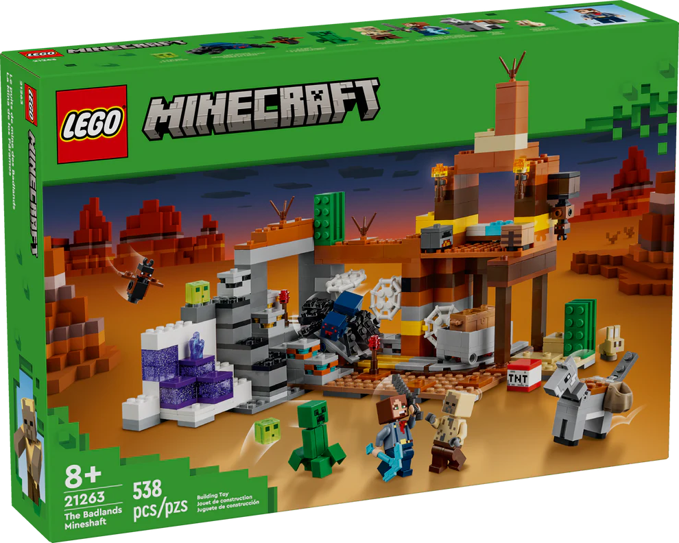LEGO® Minecraft® The Badlands Mineshaft 21263