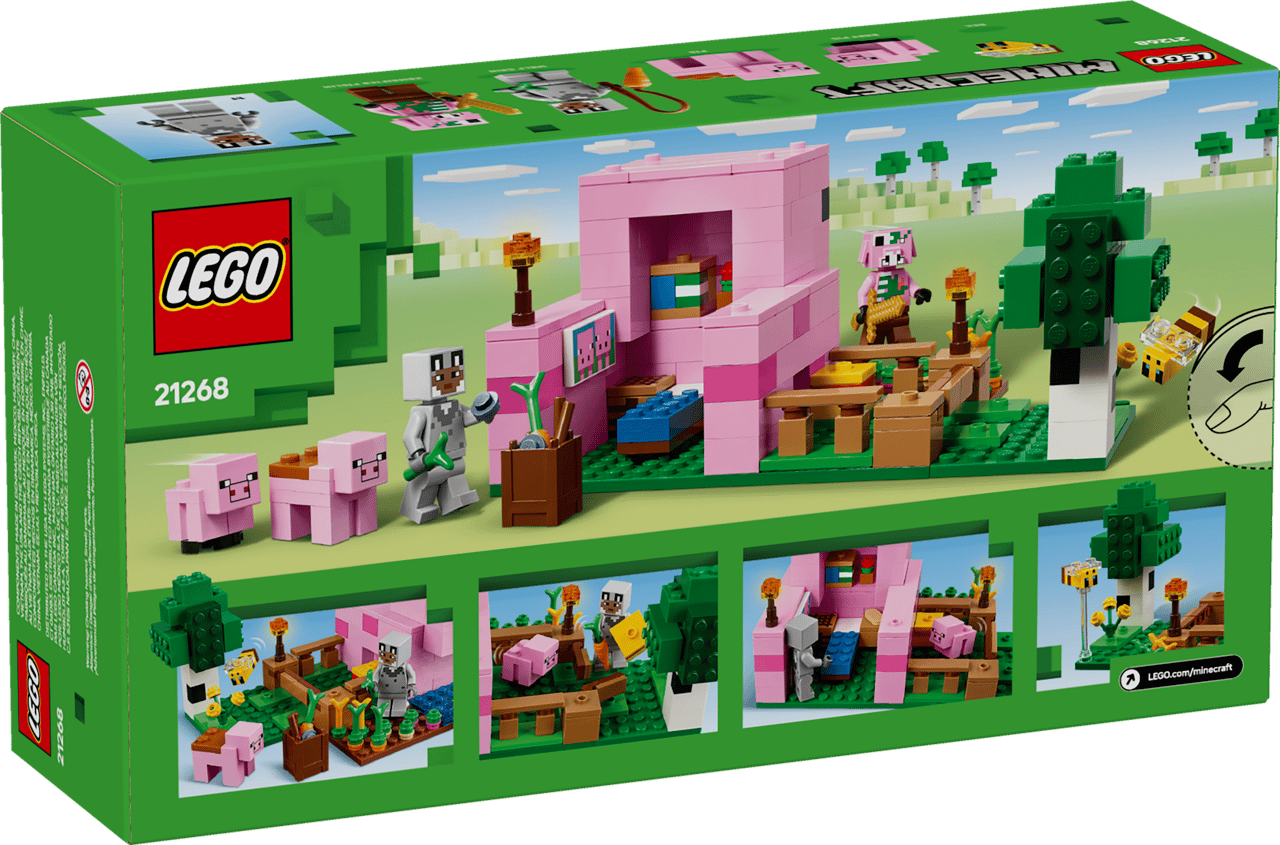 LEGO® Minecraft® The Baby Pig House 21268