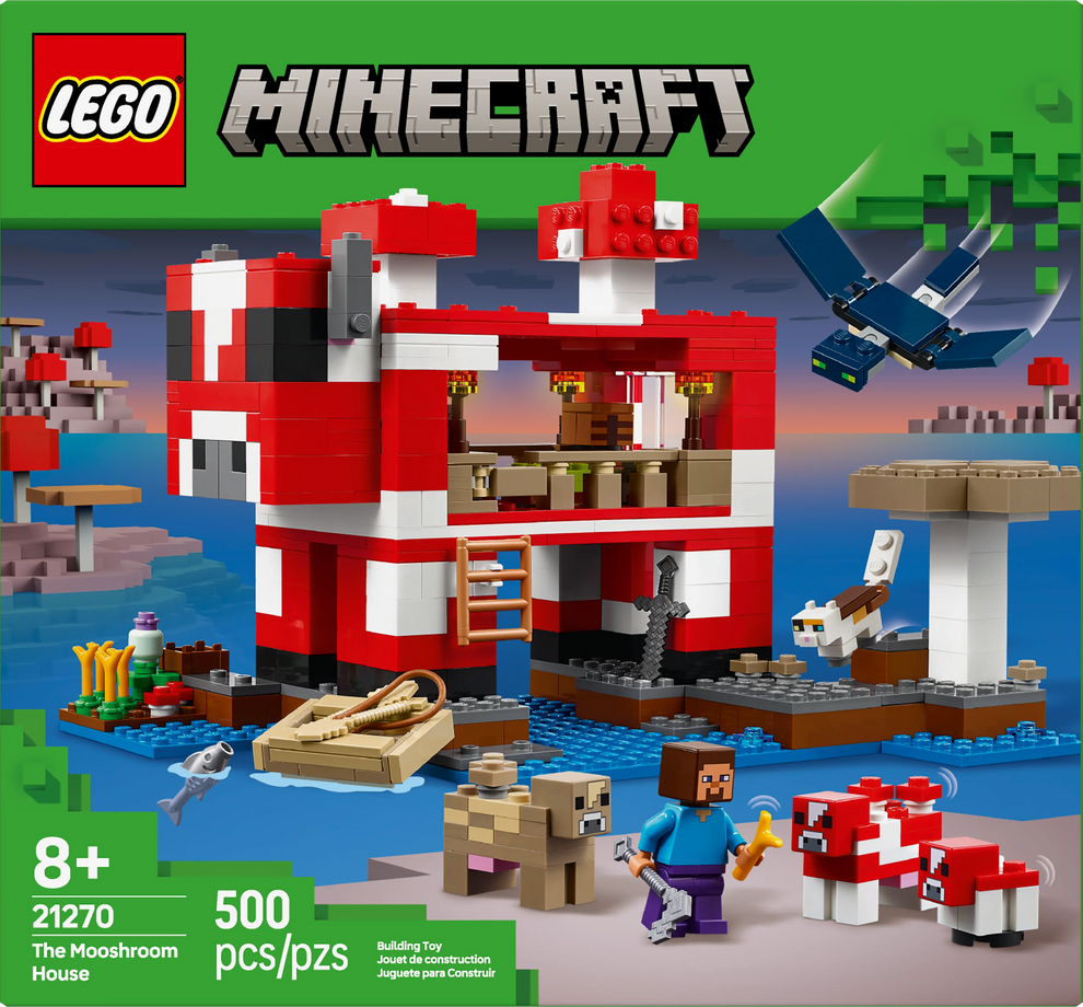 LEGO® Minecraft® Mooshroom House 21270
