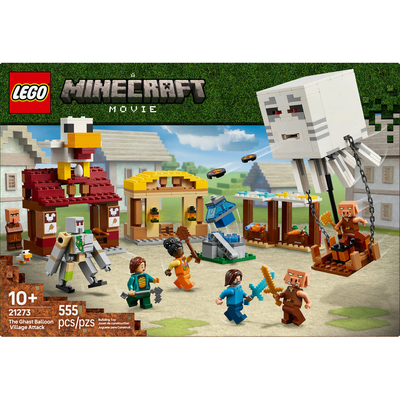 LEGO® Minecraft® The Ghast Balloon Village Attack 21273