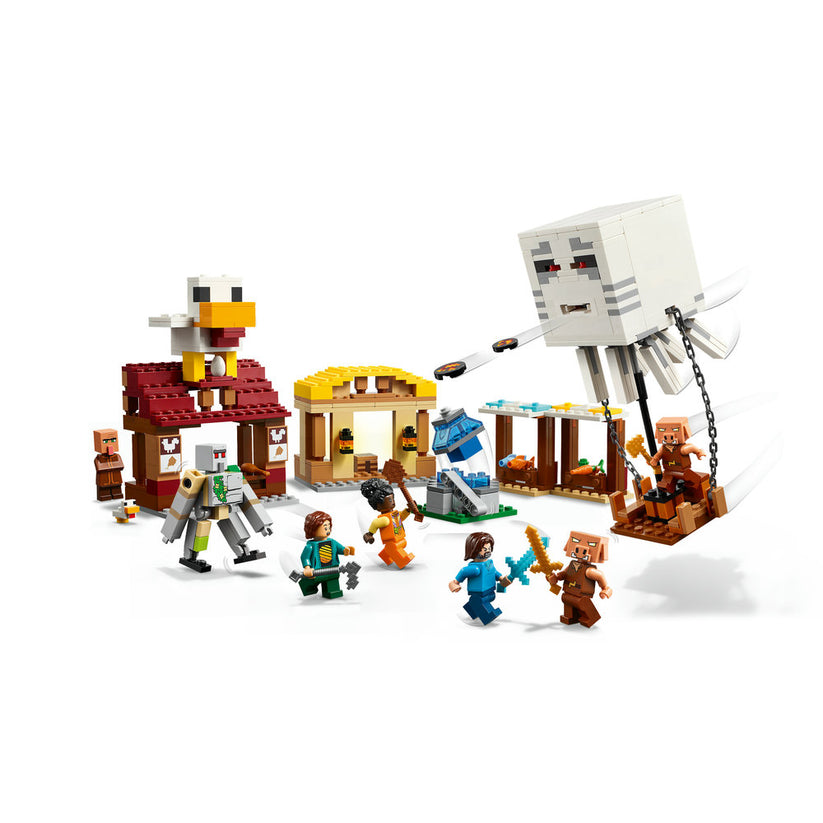 LEGO® Minecraft® The Ghast Balloon Village Attack 21273