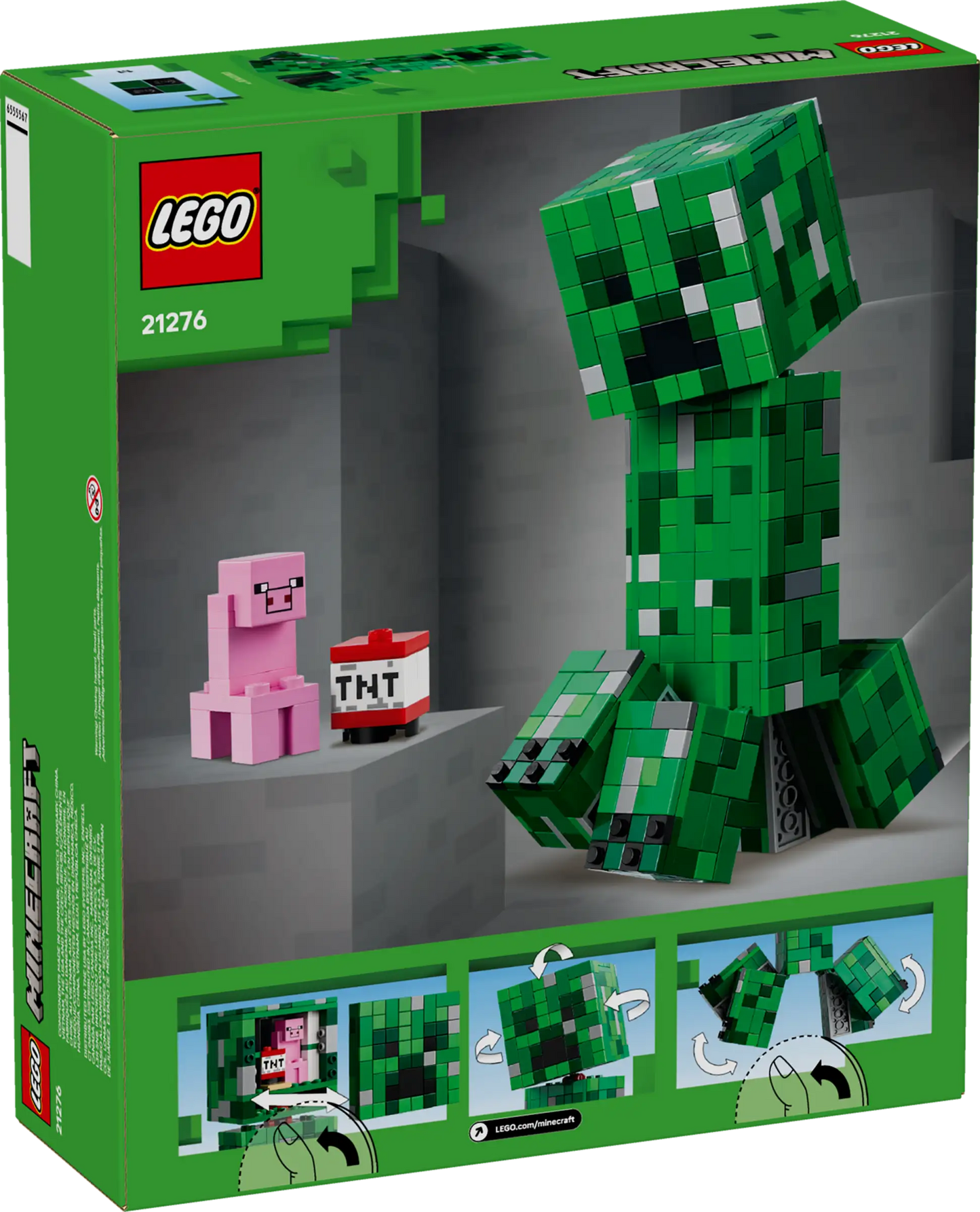 AVAILABLE NOW! LEGO® Minecraft® The Creeper™ 21276