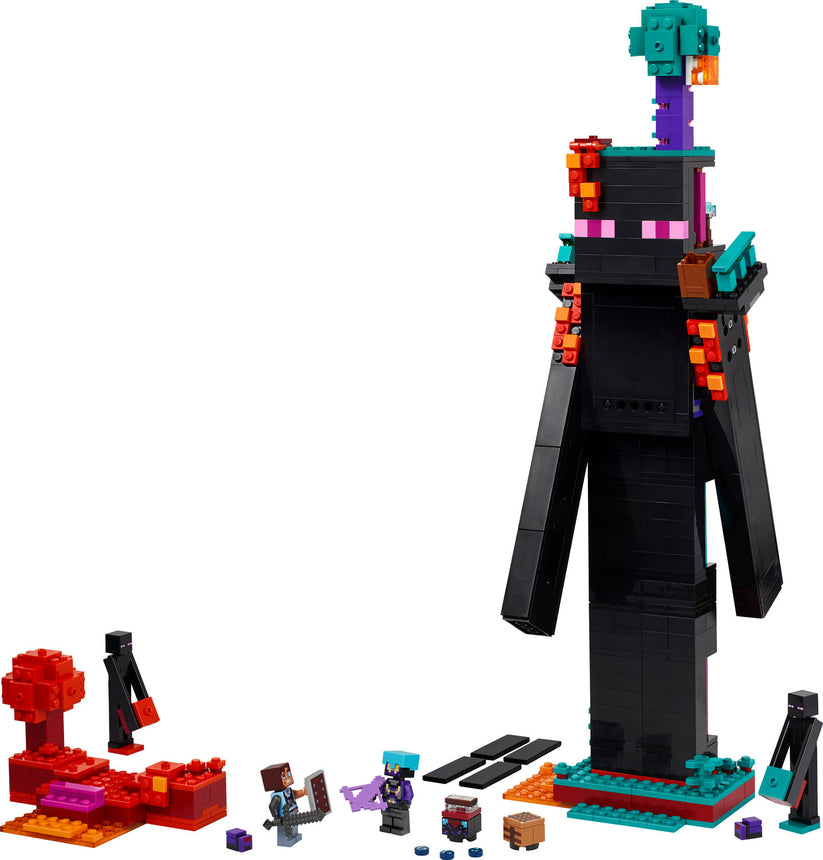 AVAILABLE NOW! LEGO® Minecraft® The Enderman Tower 21279