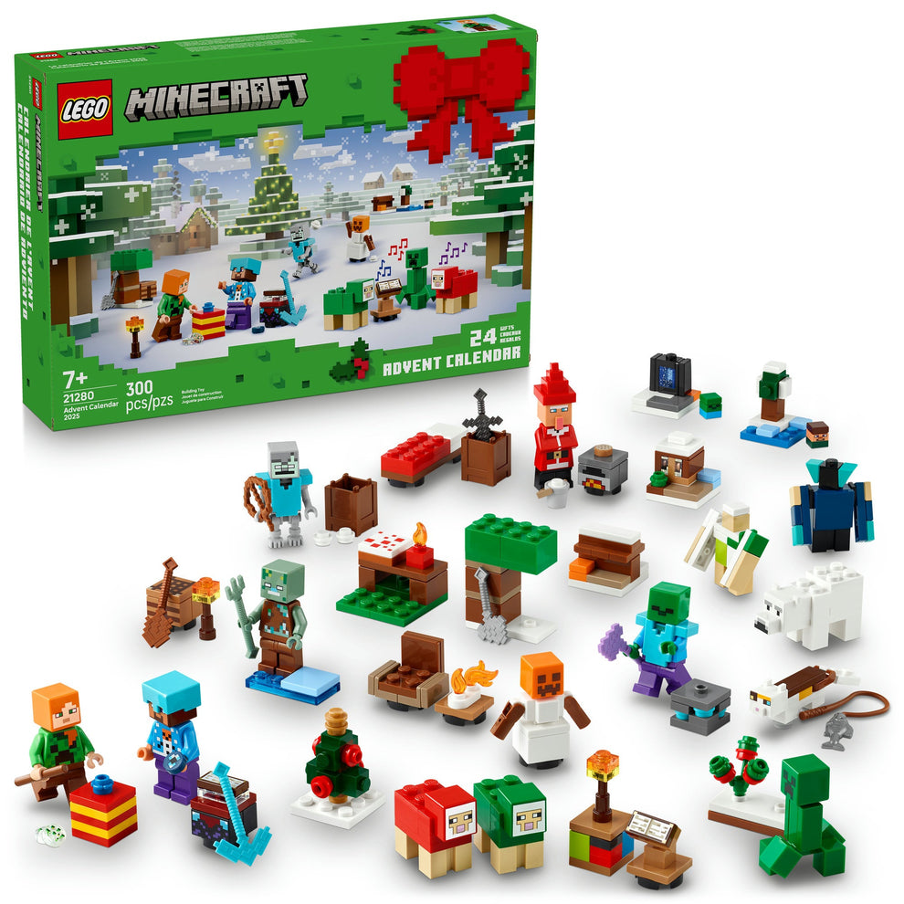 PREORDER NOW! LEGO® Minecraft® Advent Calendar 2025 21280
