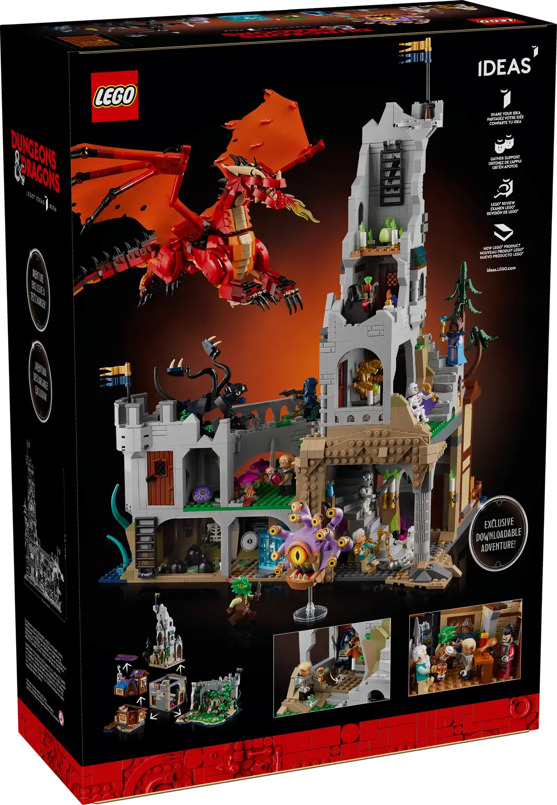 LEGO® Ideas Dungeons & Dragons: Red Dragon’s Tale 21348 (Retired)