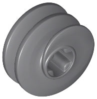 LEGO® Dark Bluish Gray Technic, Gear Worm Screw, Short - USED