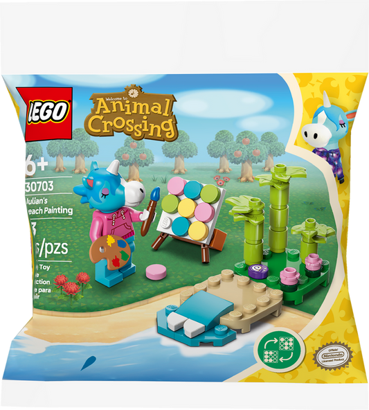 LEGO® Animal Crossing™ Julian's Beach Painting 30703