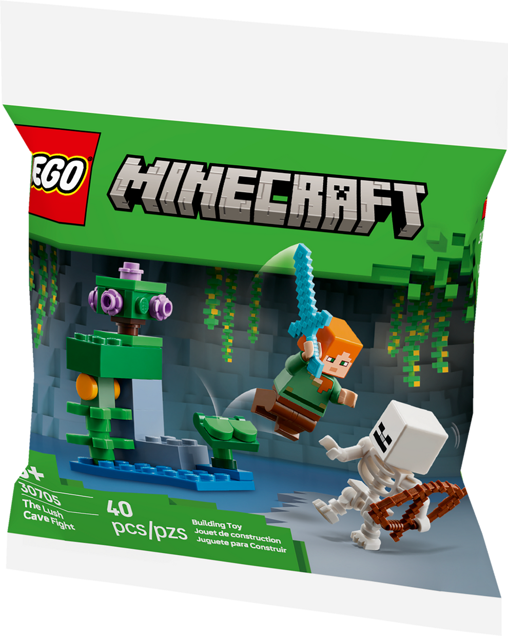 LEGO® Minecraft® The Lush Cave Fight 30705