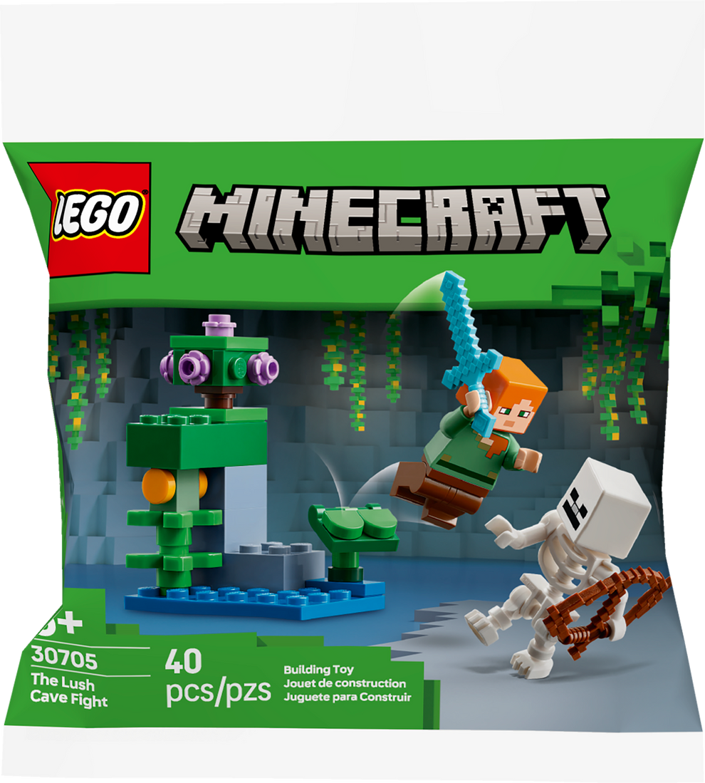 LEGO® Minecraft® The Lush Cave Fight 30705