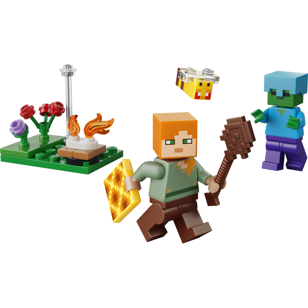 LEGO® Minecraft Alex's Campfire Conflict 30732