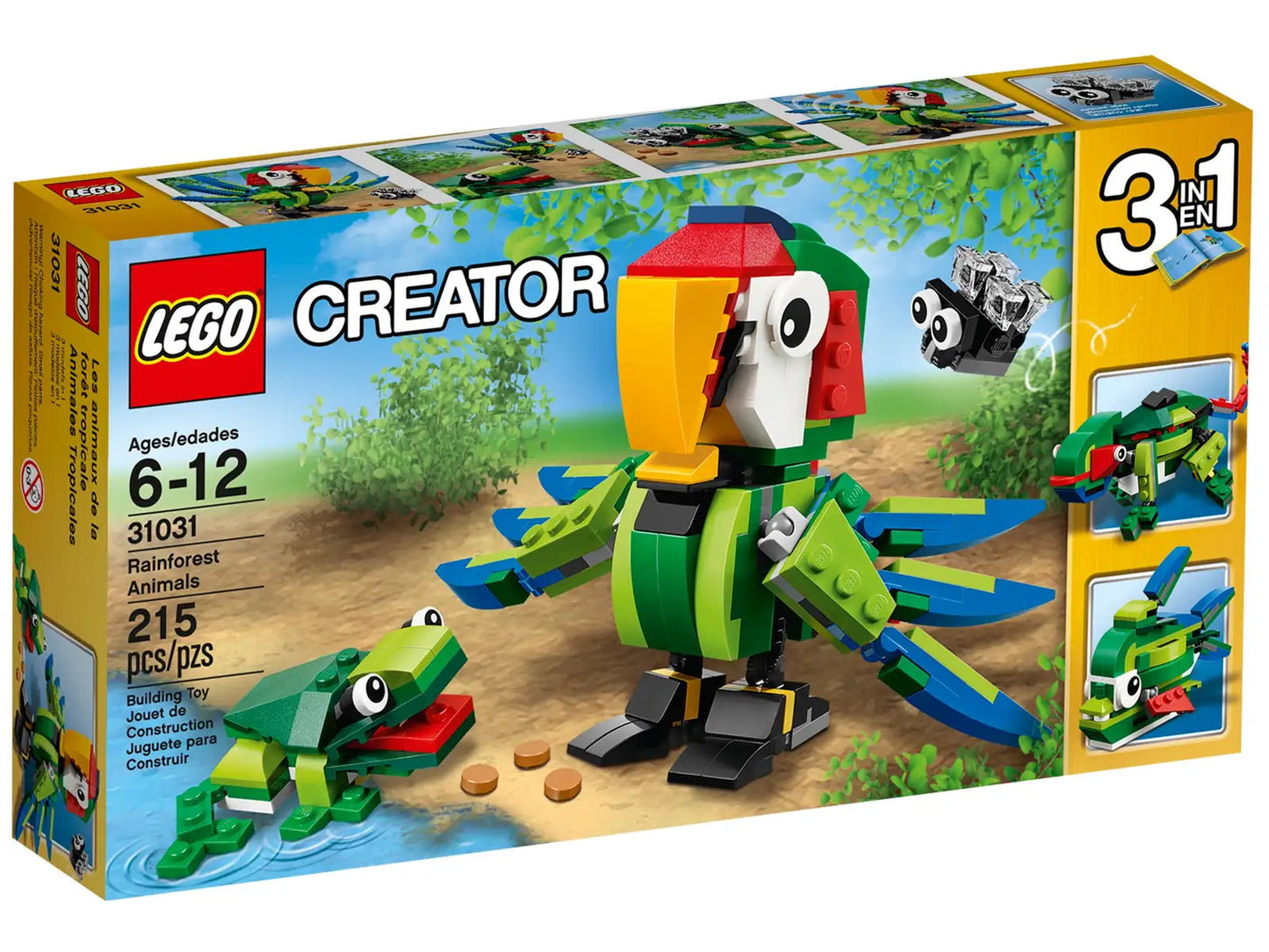 LEGO® Creator 3in1 Rainforest Animals 31031 (Retired)