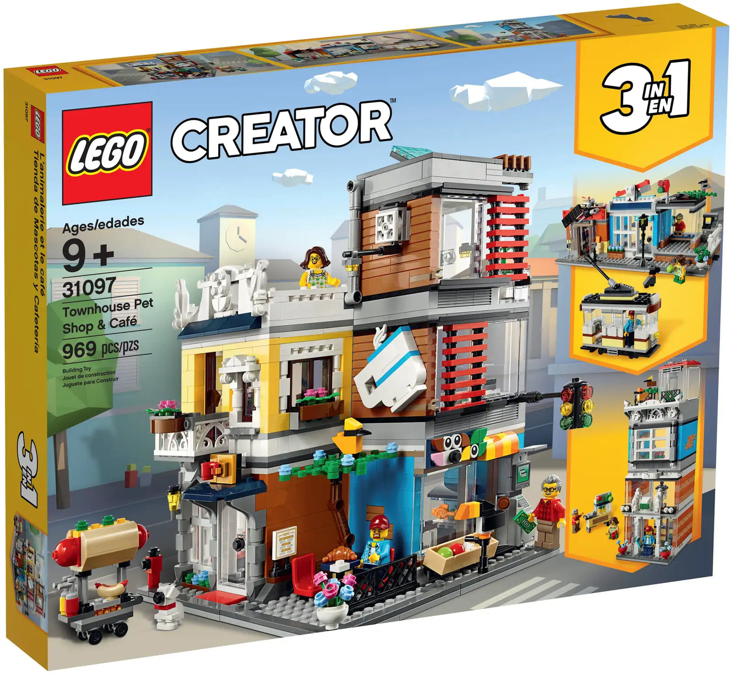 LEGO® Creator 3in1 Townhouse Pet Shop & Café 31097 (Retired)