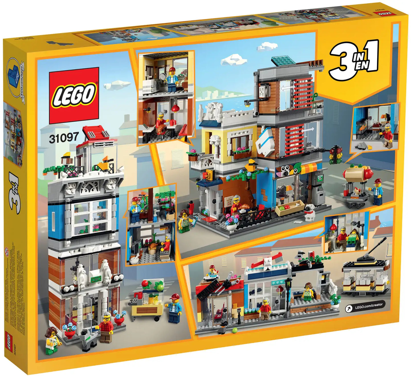 LEGO® Creator 3in1 Townhouse Pet Shop & Café 31097 (Retired)