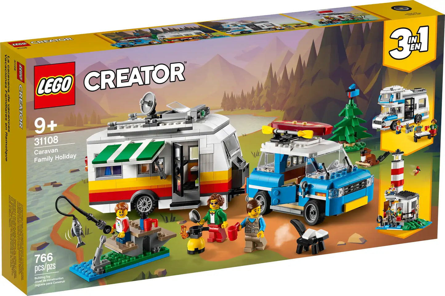 LEGO® Creator 3in1 Caravan Family Holiday 31108 (Retired)